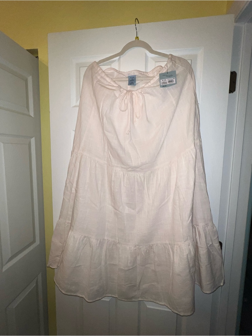 Shade & Shore 100% cotton cream versatile piece